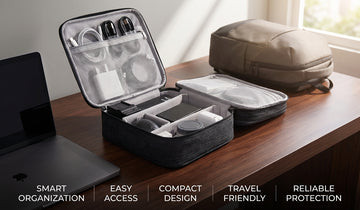 Organizador de Cables de Viaje Impermeable