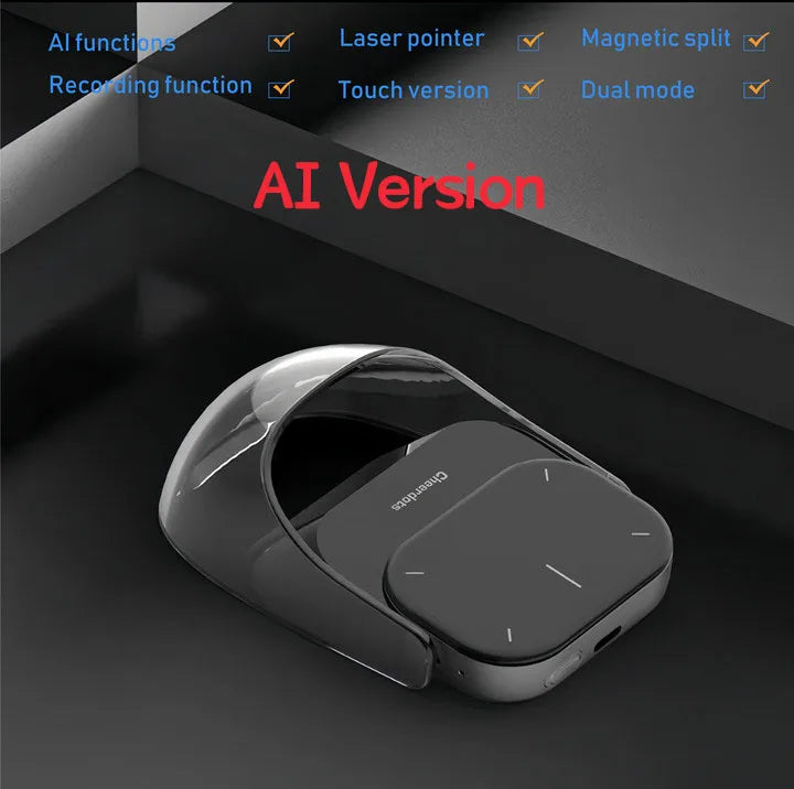 Air Mouse Inteligente Bluetooth con Grabación de Voz