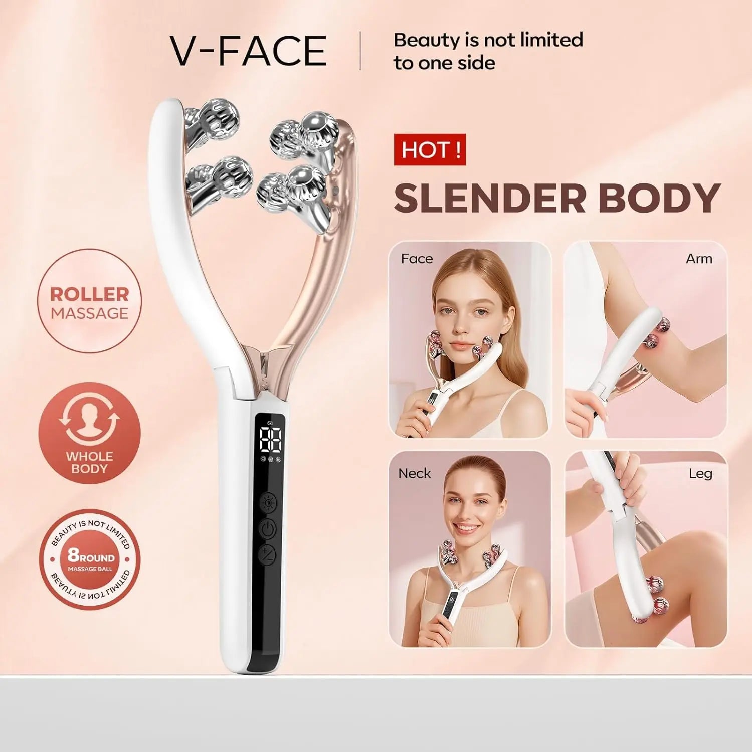 V-SHAPIA – MASAJEADOR LIFTING PARA ROSTRO Y CUELLO V-SHAPE