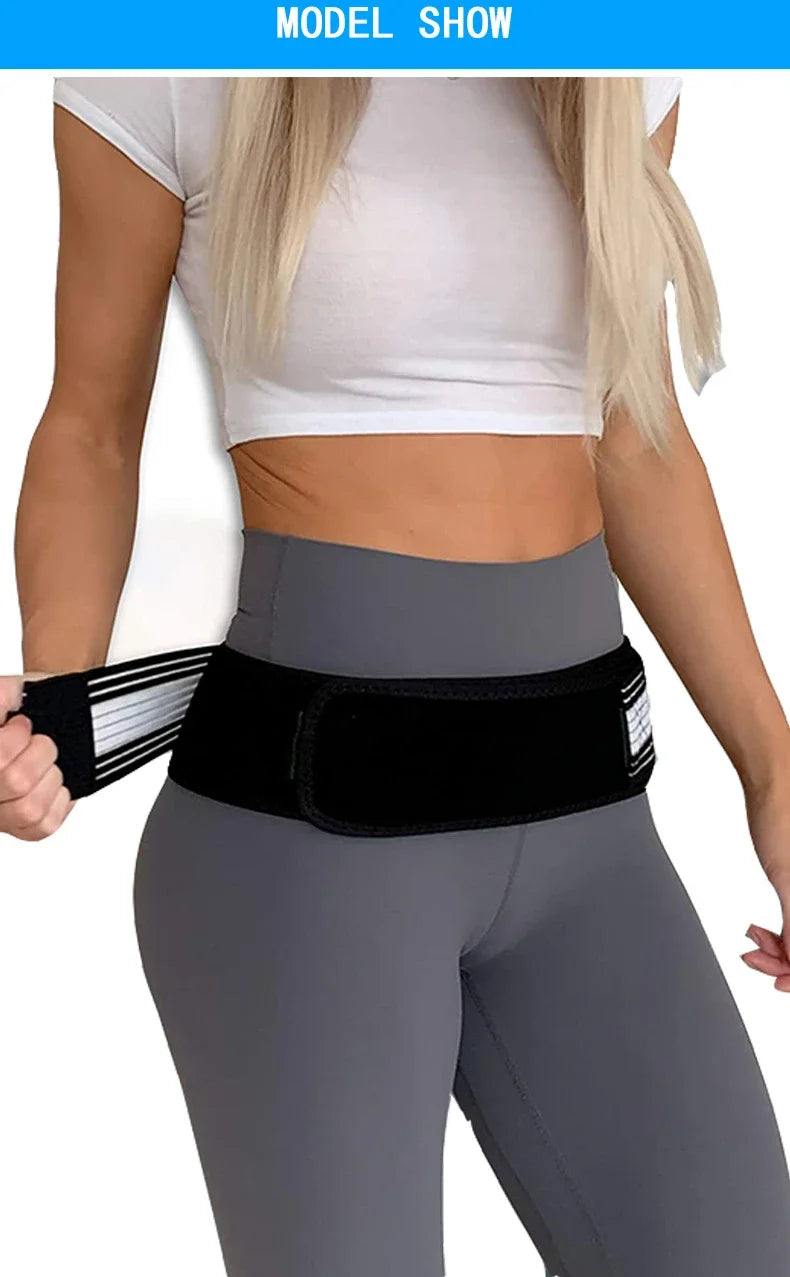 Cinturón Sacroilíaco SI Ajustable para Cadera y Espalda Baja