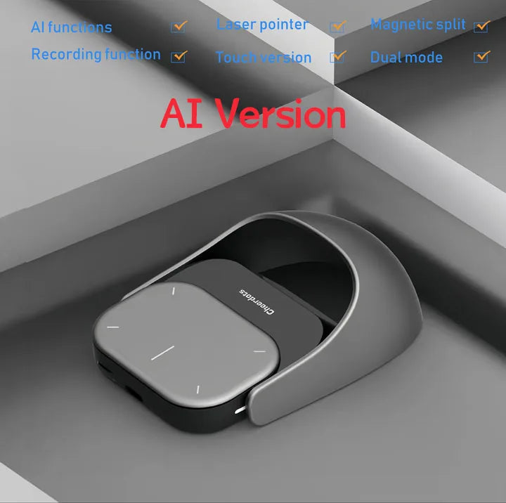 Air Mouse Inteligente Bluetooth con Grabación de Voz