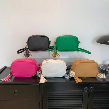 LUNEVIA – BOLSO DE HOMBRO EN PU CON CORREA ANCHA