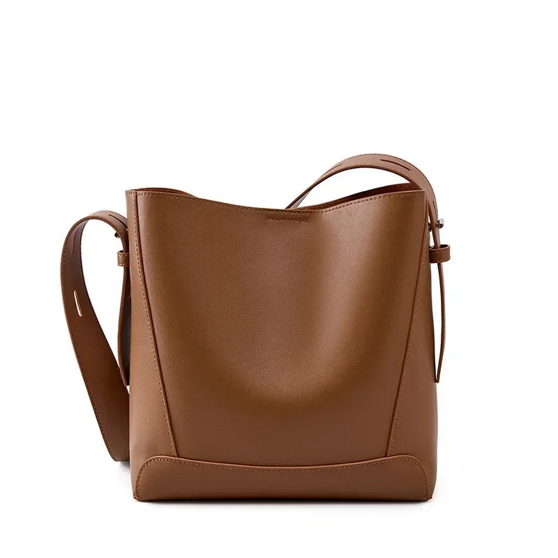 ELVIRA – BOLSO TIPO BOLSO SEAU DE LUJO EN PU PARA MUJER