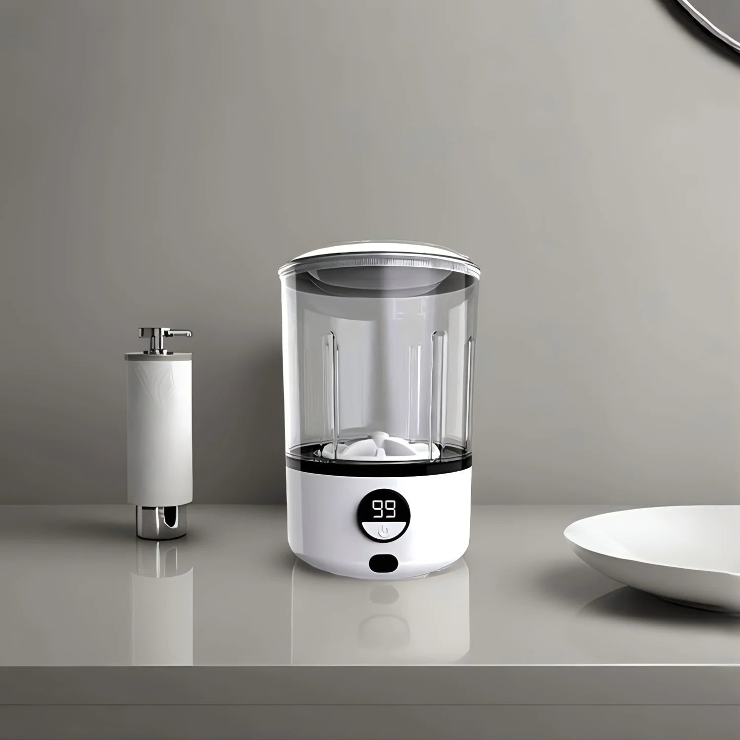 Mini Lavadora Portátil 2L Recargable para Ropa Infantil