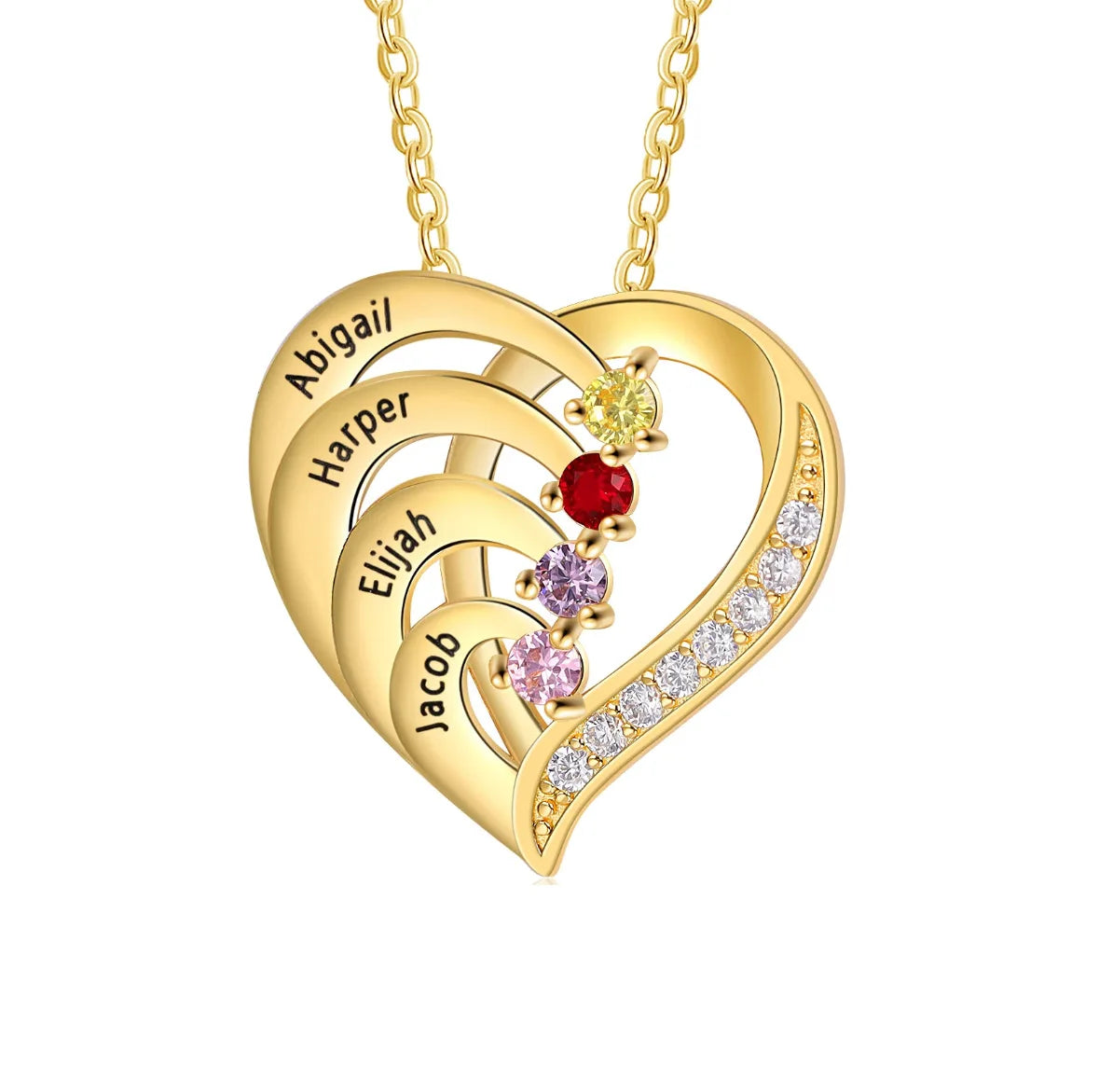LYVORA – COLLAR COLGANTE LETRA EN PLATA S925