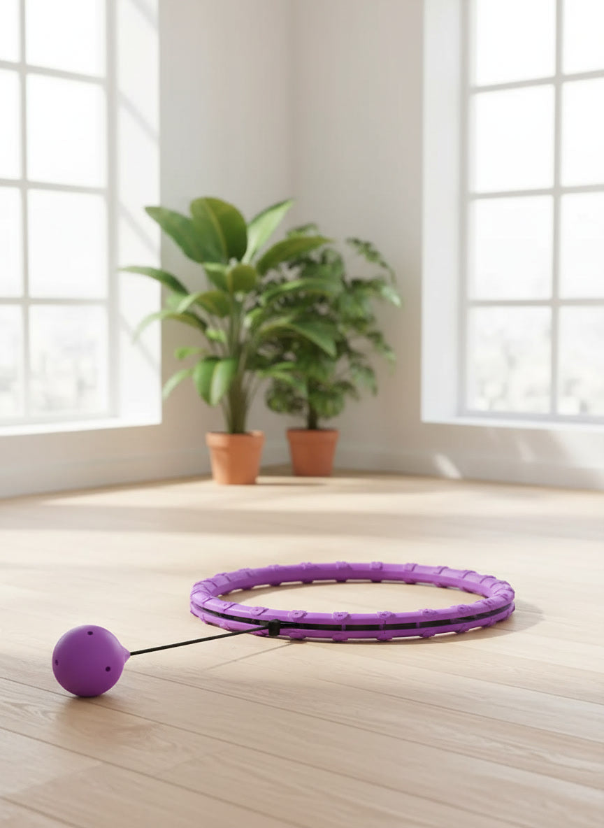 Aro Fitness Inteligente Ajustable con Peso para Adultos
