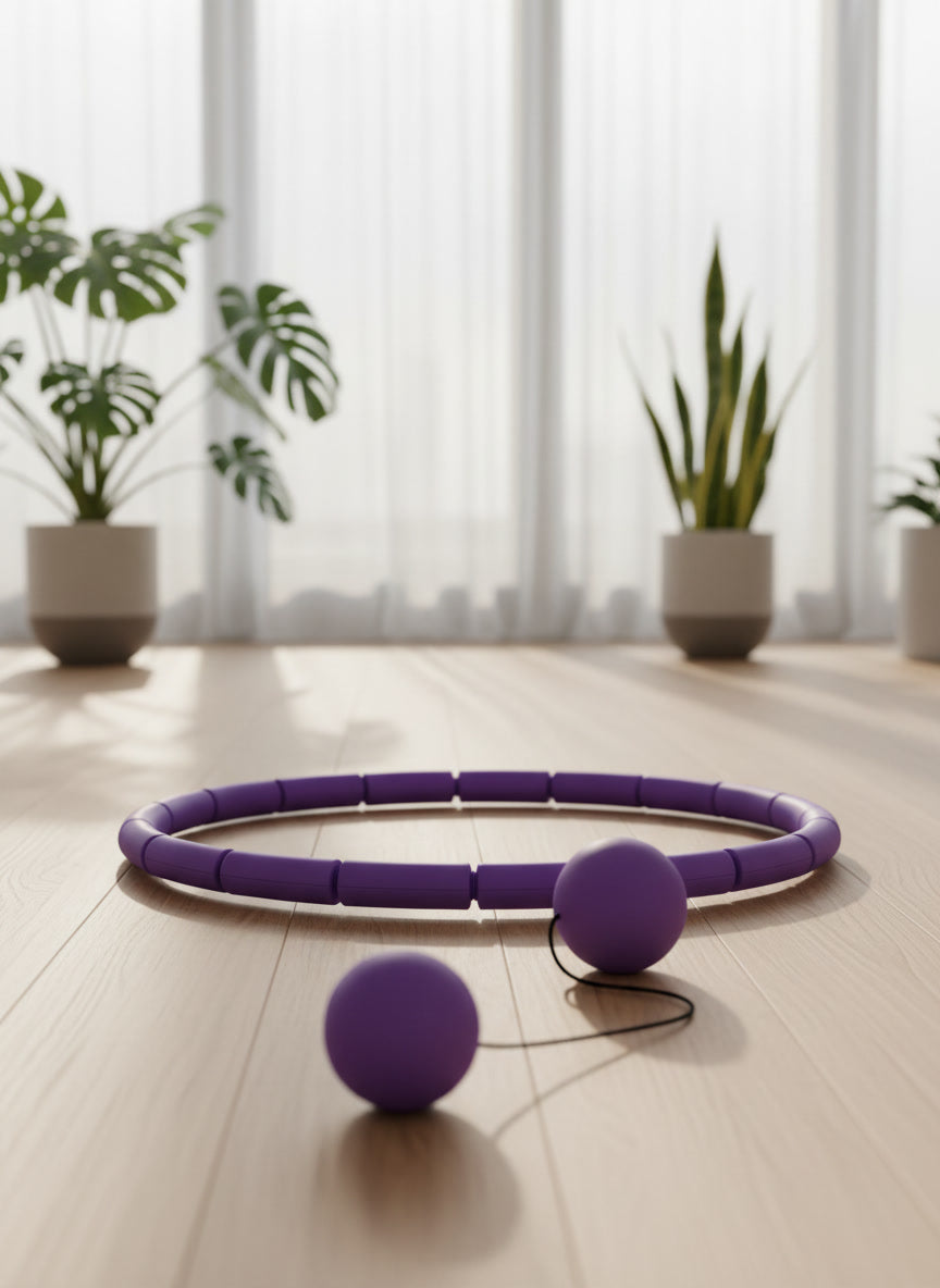 Aro Fitness Inteligente Ajustable con Peso para Adultos