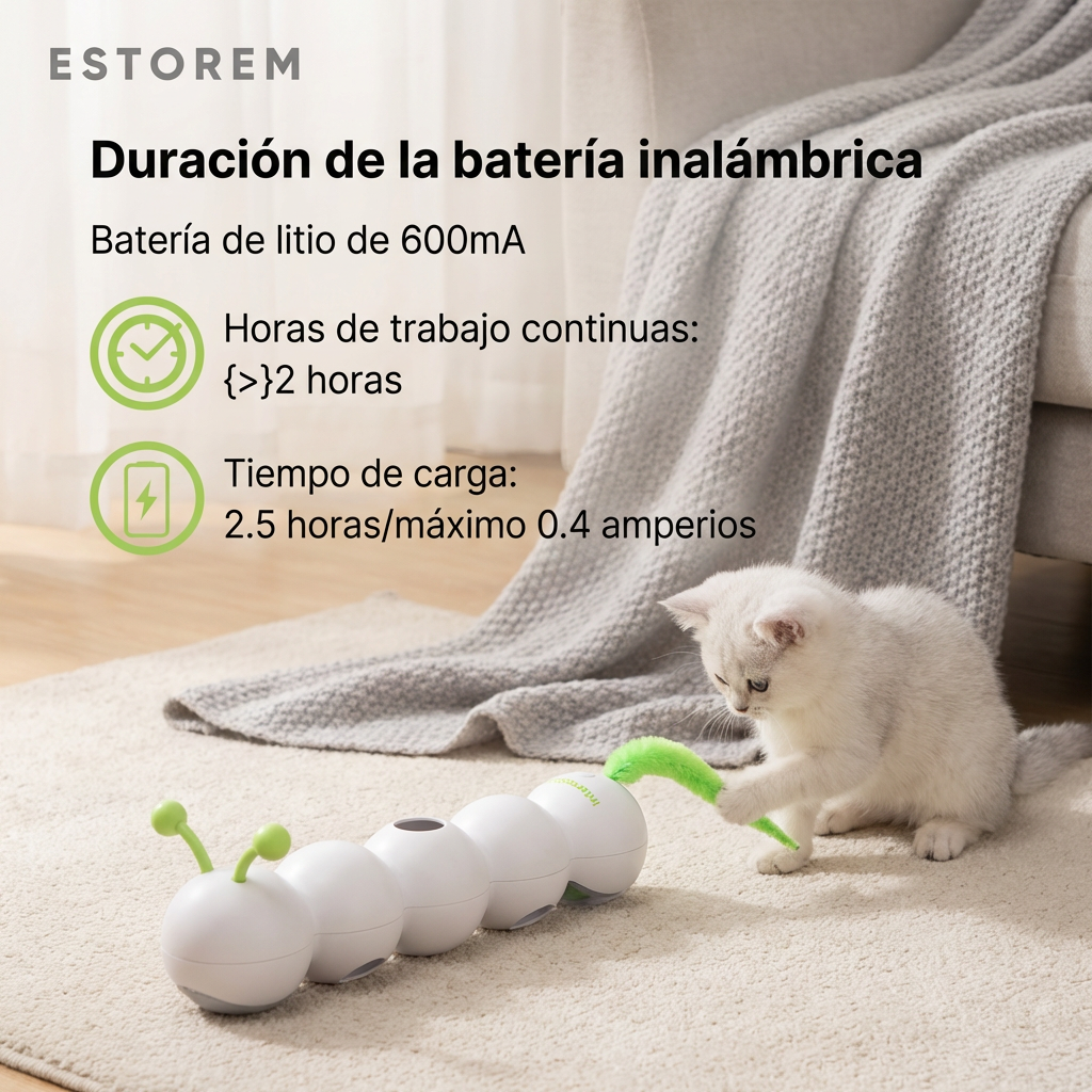 Juguete Interactivo Automático para Gatos