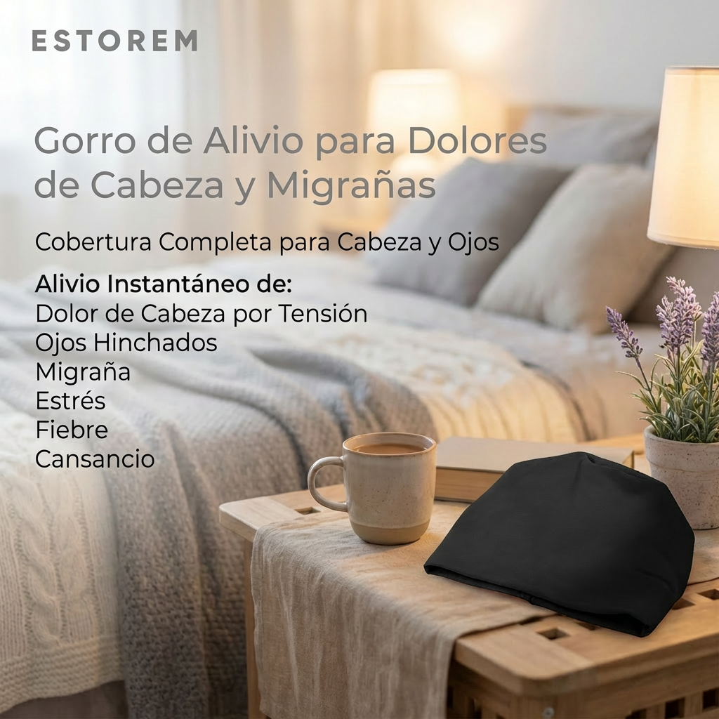 Gorra Terapéutica para Migrañas Attachy
