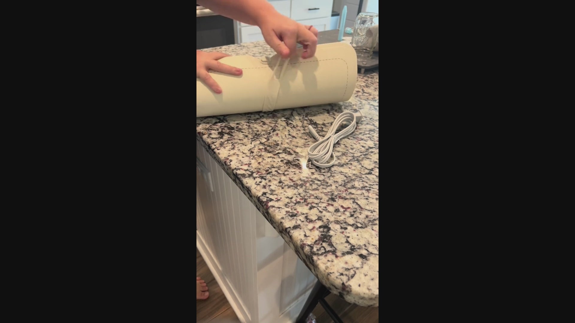 Bandeja Calentadora Eléctrica Portátil y Plegable